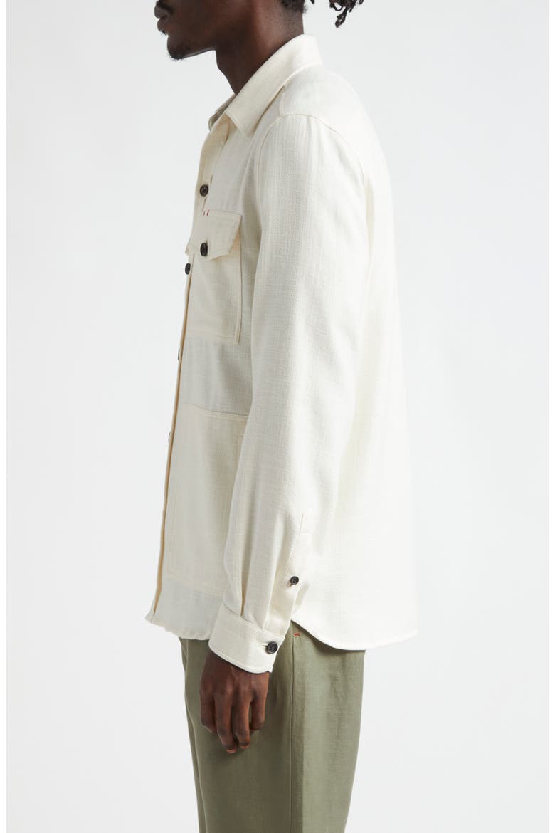 The Button-Up Overshirt, Alternate, color, OPEN WHITE