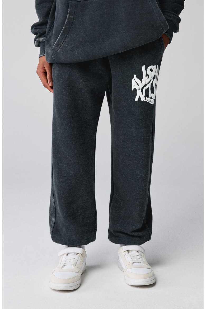 Kids' Orlando Barrel Leg Joggers, Alternate, color, BLACK