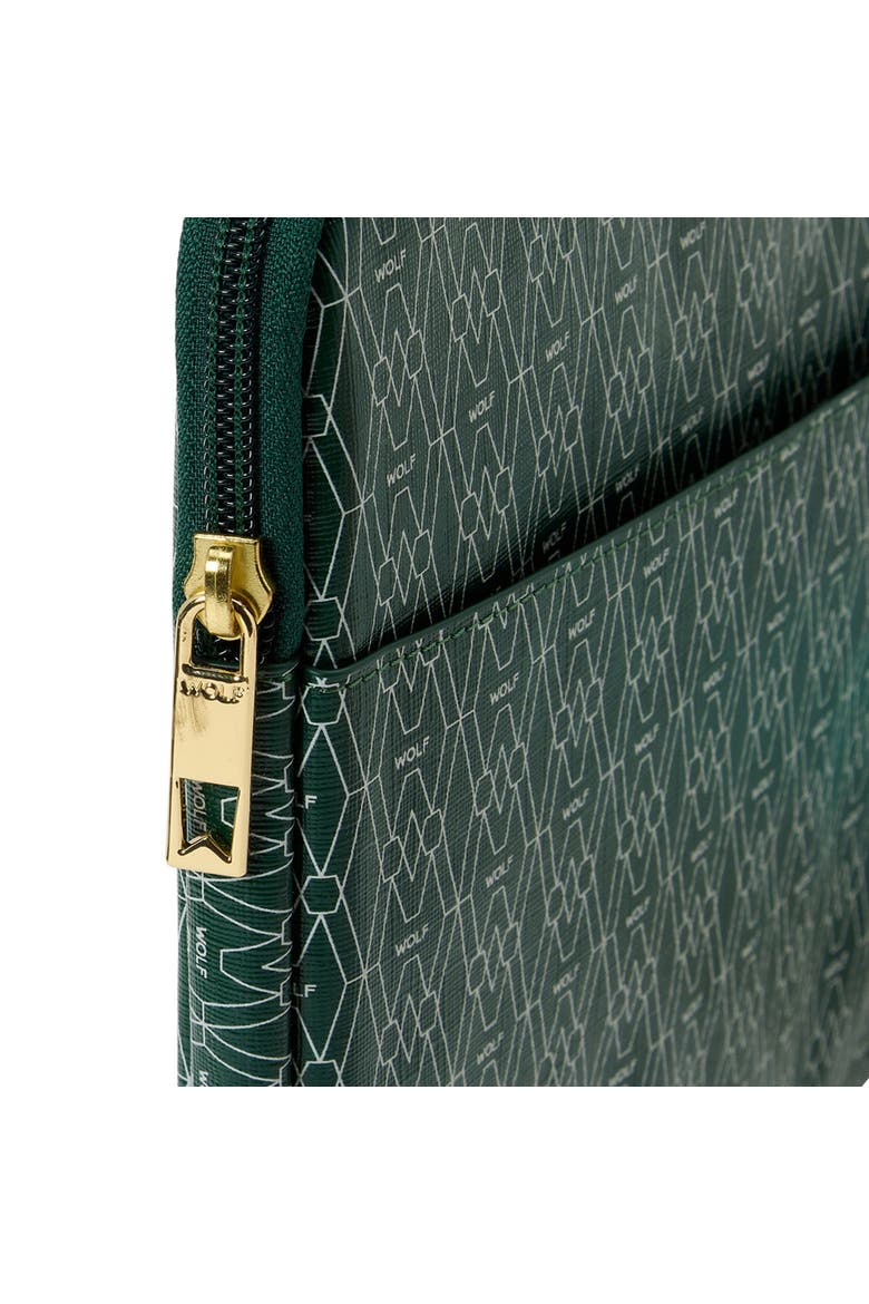 Signature Laptop Zip Case, Alternate, color, Green