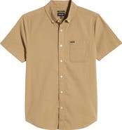 Brixton Sanford Short Sleeve Oxford Button-Down Shirt