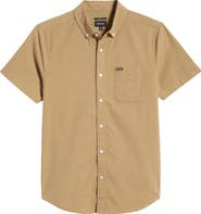 Brixton Sanford Short Sleeve Oxford Button-Down Shirt
