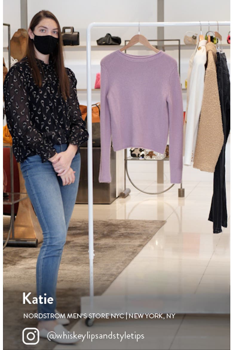 Roll Neck Cashmere Sweater video