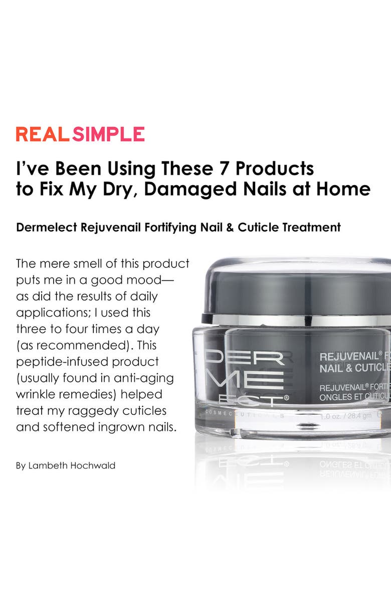 Dermelect REJUVENAIL Fortifying Nail & Cuticle Treatment, Alternate, color, White
