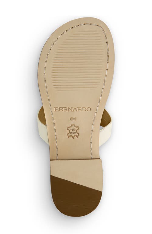 Bernardo Taormina Sandal In White