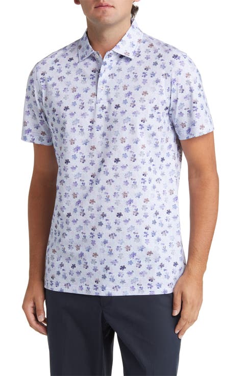 Victor OoohCotton® Print Polo