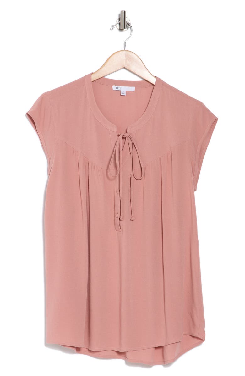 DR2 by Daniel Rainn Cap Sleeve Top, Alternate, color,