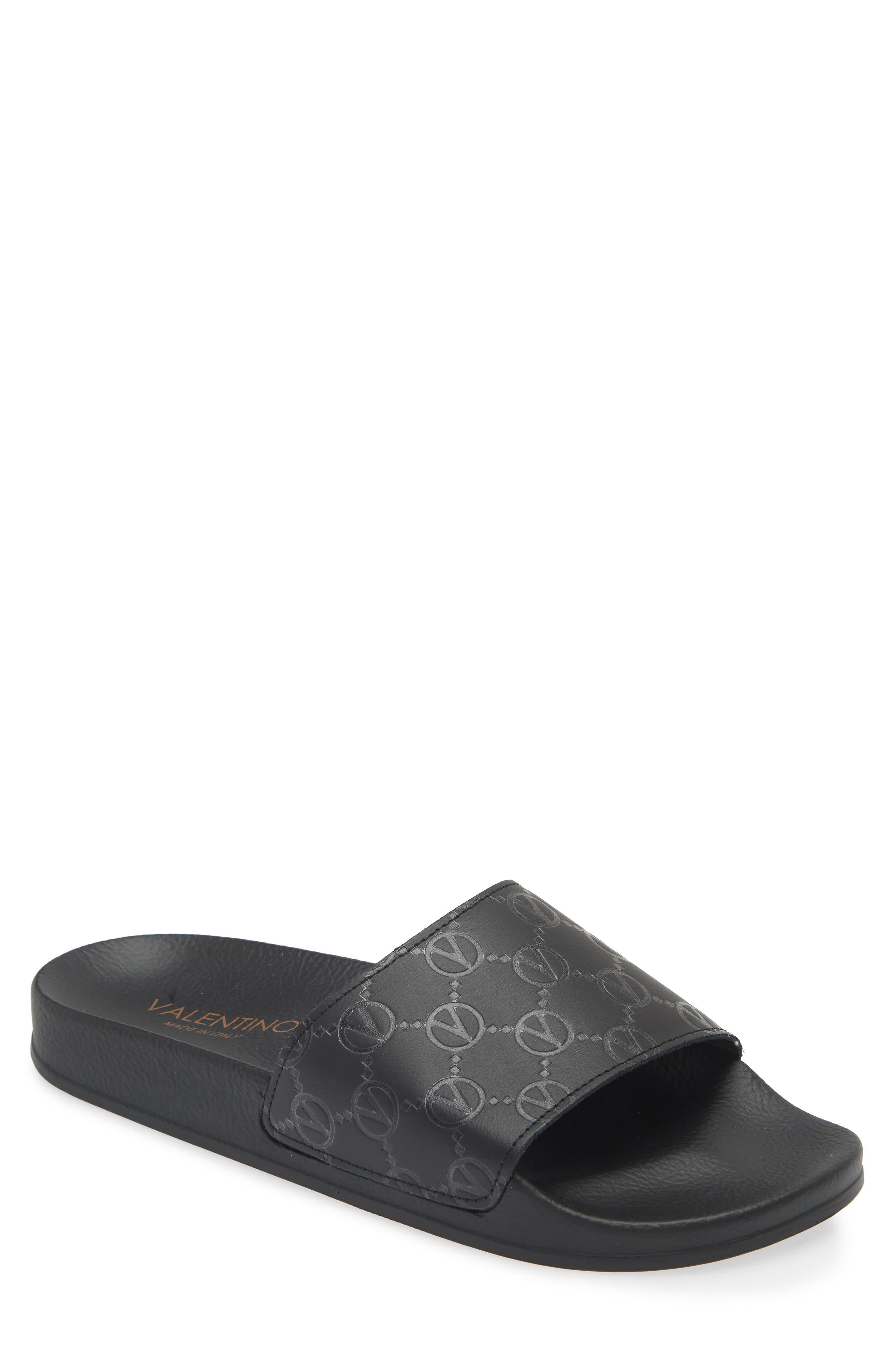 VALENTINO BY MARIO VALENTINO Eros Monogram Slide Sandal, Main, color, 