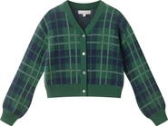 Andy & Evan Kids' Plaid Cardigan