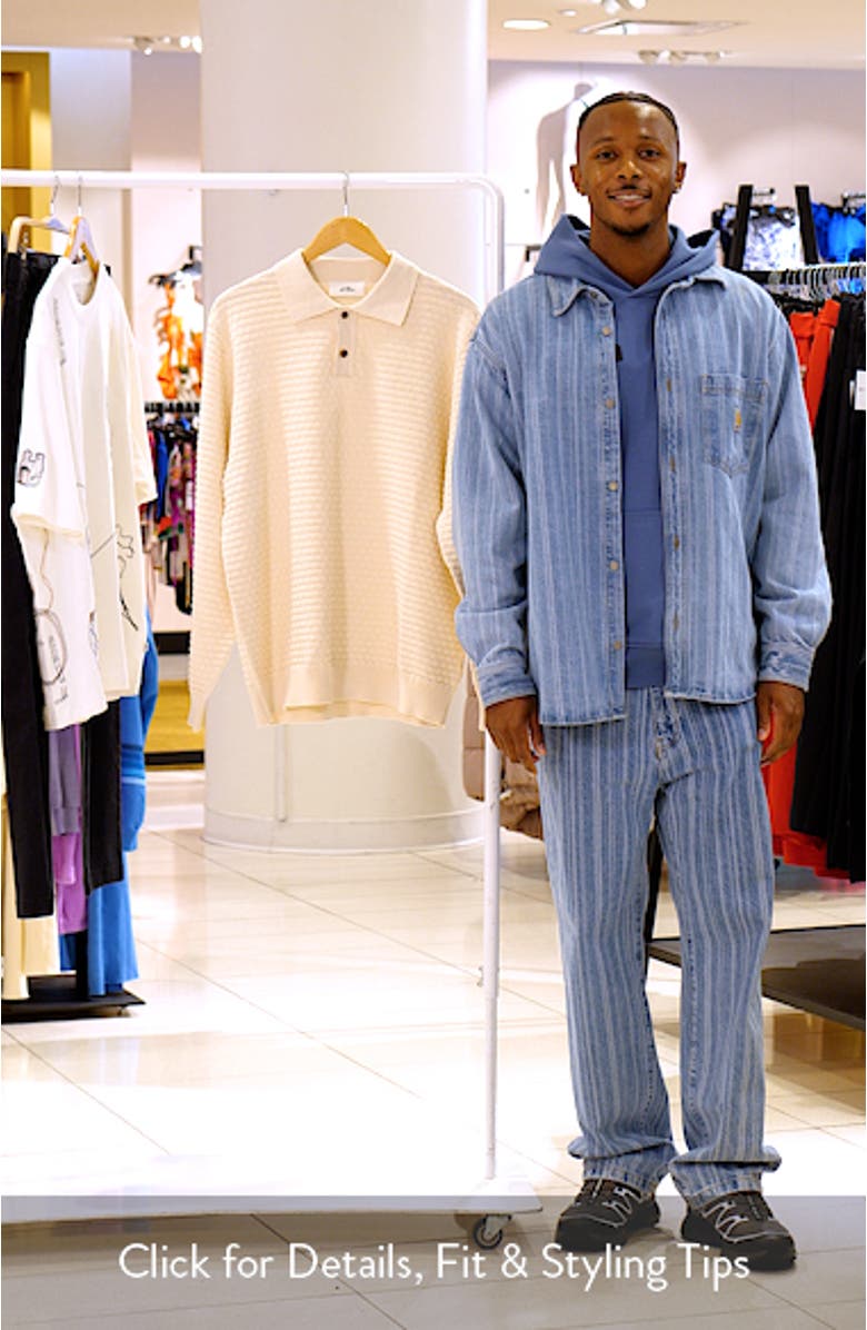 Billy Weave Long Sleeve Polo, sales video thumbnail