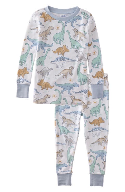 Kids' Zen Print Fitted Organic Cotton Two-Piece Pajamas (Toddler)