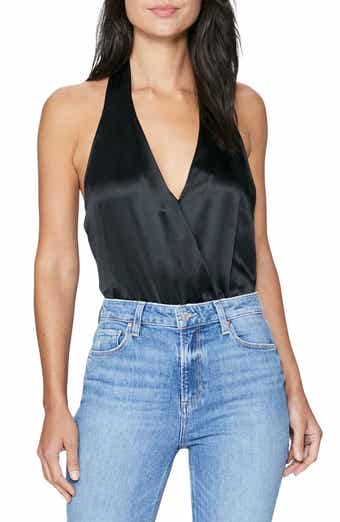 PAIGE Amalita Silk Bodysuit