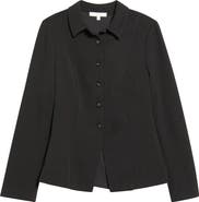 WAYF Monica Button Front Jacket