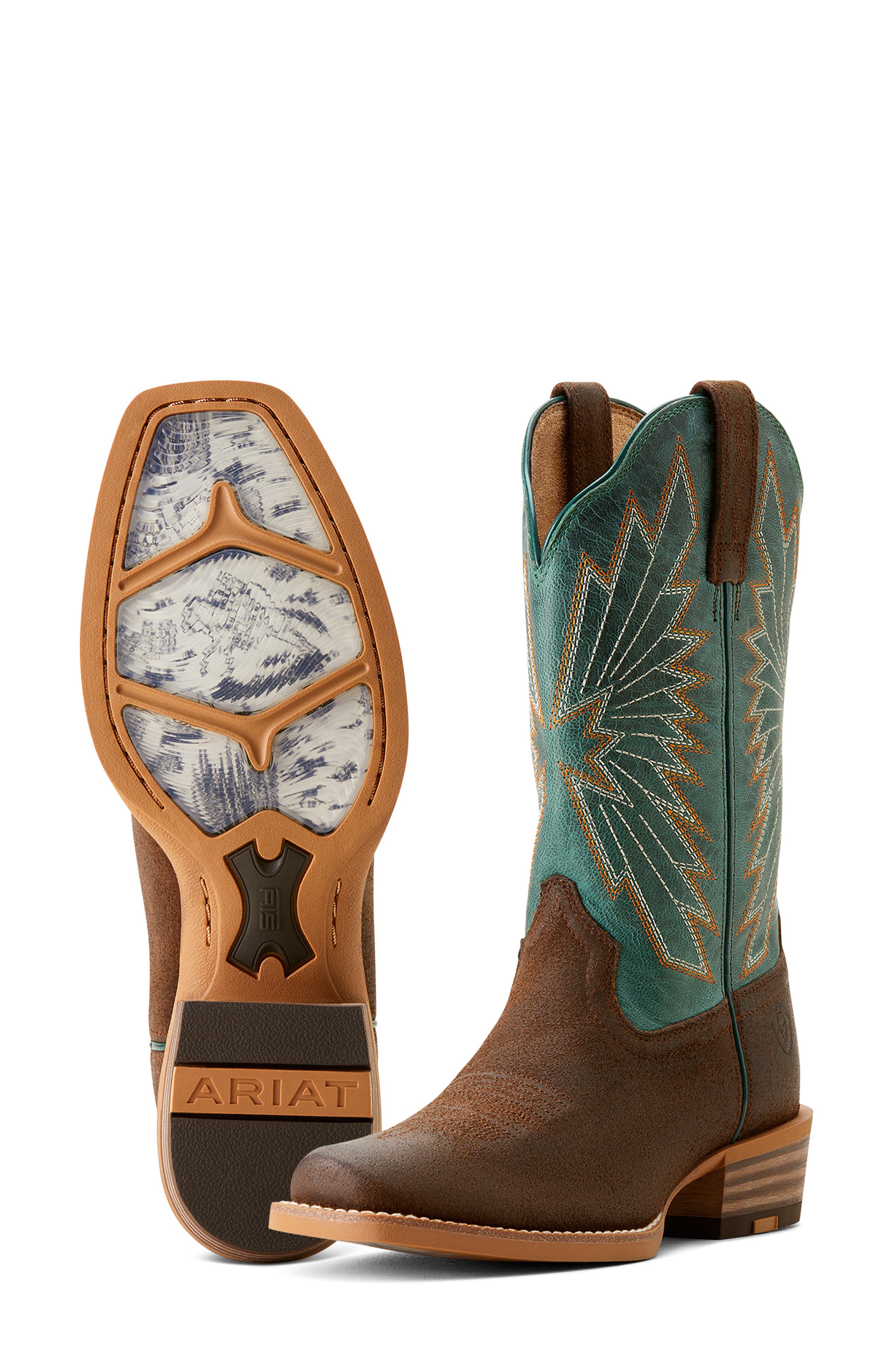 Ariat Decatur Western Boot, Alternate, color, Aged Smokehouse