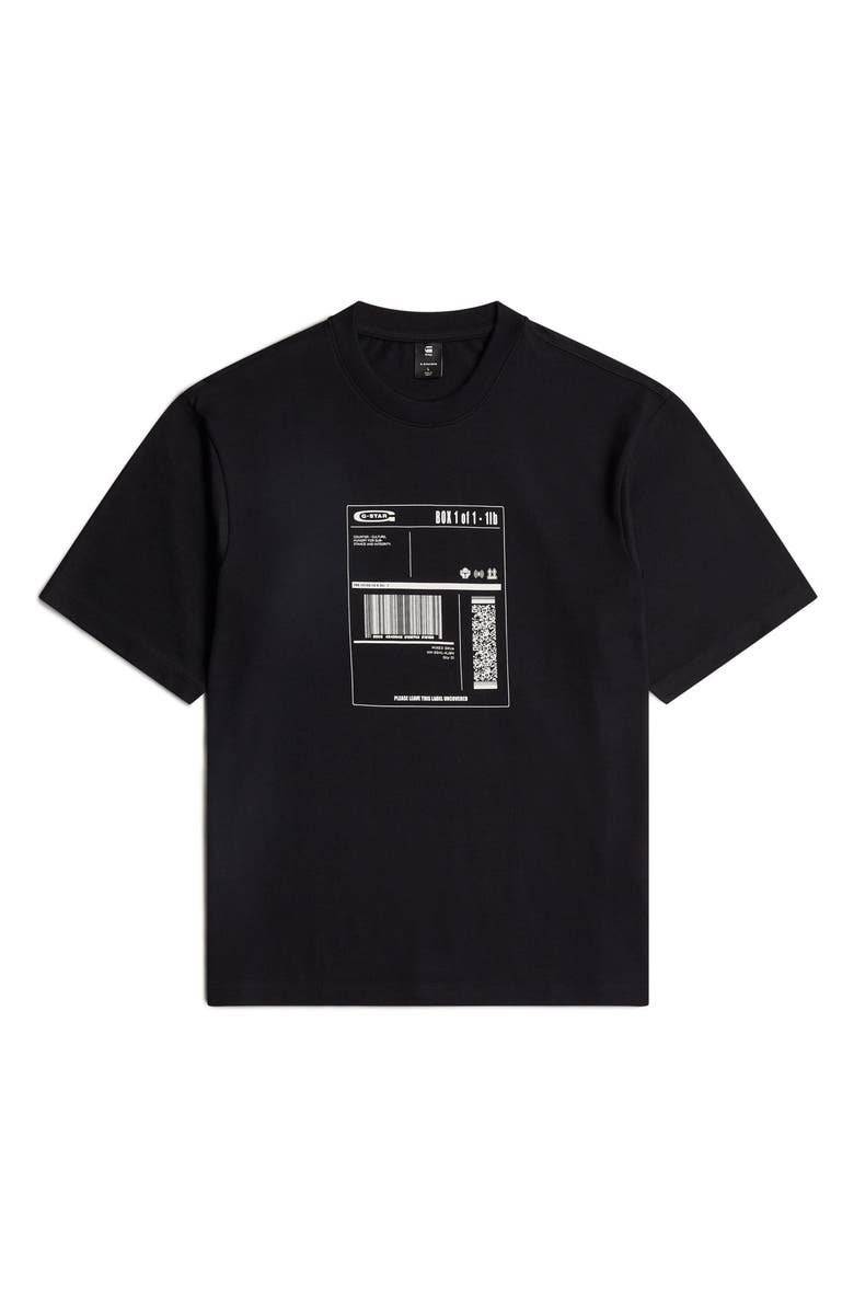G-STAR Shipping Boxy Organic Cotton Graphic T-Shirt, Alternate, color, 