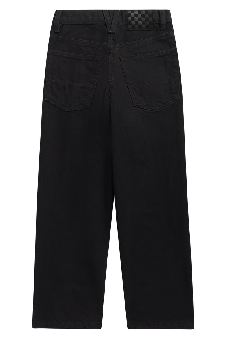 Kids' Check-5 Loose Fit Jeans, Alternate, color, BLACK RINSE