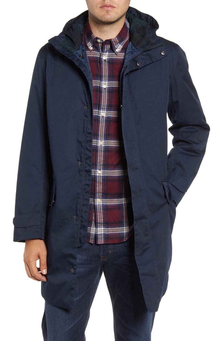 Barbour Pershore Waterproof Hooded Jacket, Main, color, 