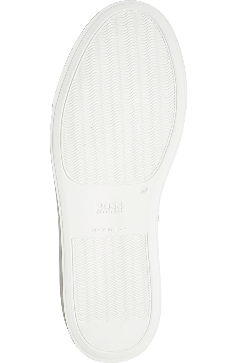 BOSS Hugo Boss Katie Leather Fashion Sneaker, Alternate, color, Blk