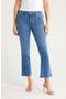 Rory Raw Hem Crop Flare Leg Jeans