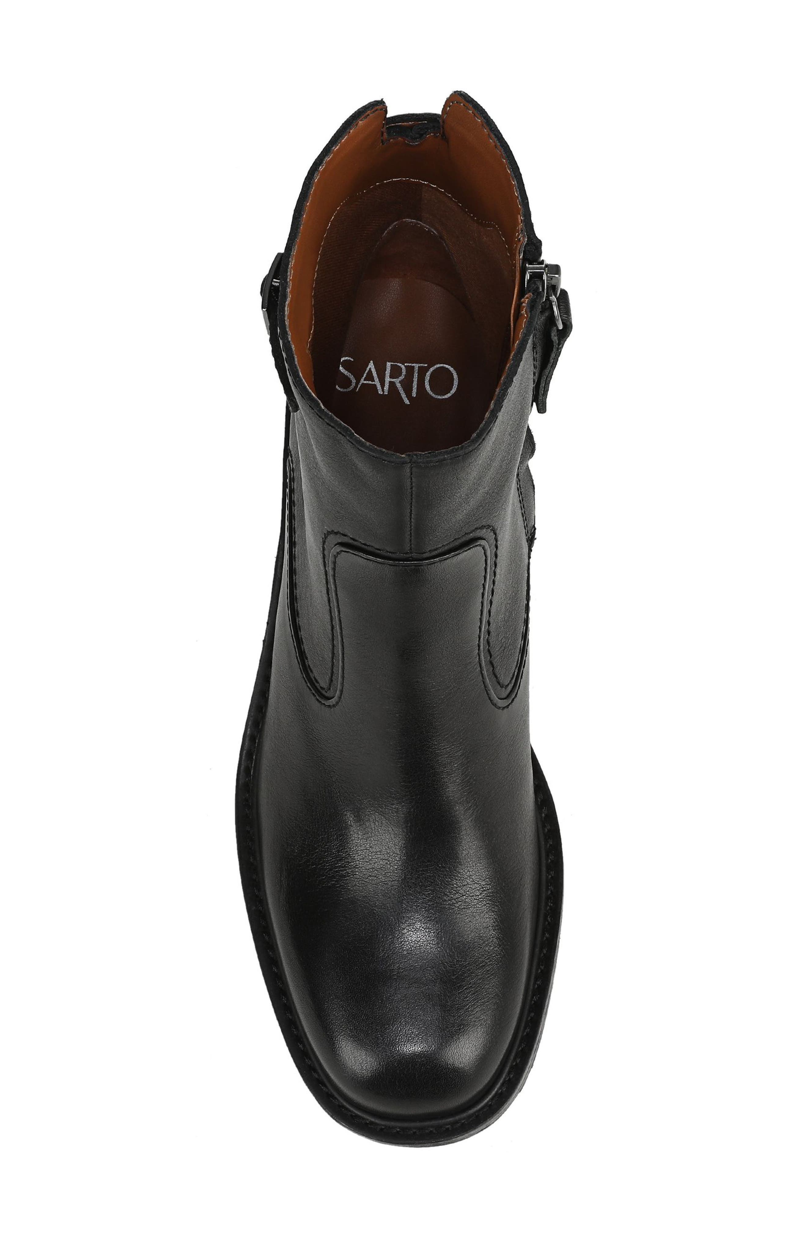 SARTO by Franco Sarto Nylea Bootie, Alternate, color, Black