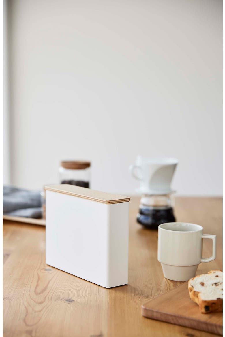 Coffee Filter Case, Alternate, color, WHITE