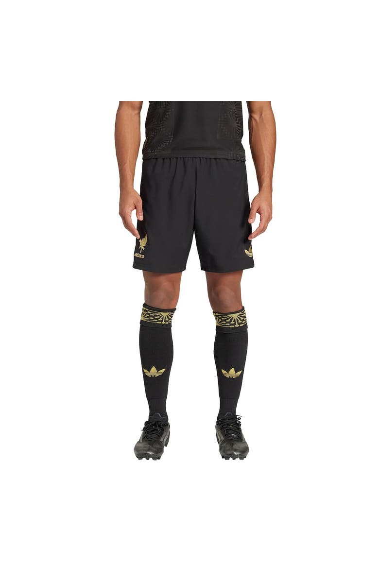 adidas Originals Men's adidas Black Mexico National Team 2025 Third Jersey Shorts, Alternate, color,