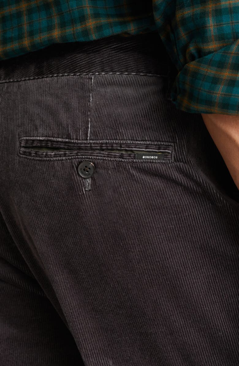 Bonobos Stretch Corduroy Chinos, Alternate, color, Phantom 19-4205 Tcx