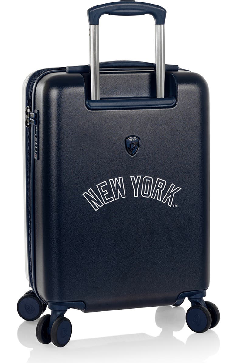 Heys MLB Luggage 21 Inch - New York Yankees, Alternate, color, White