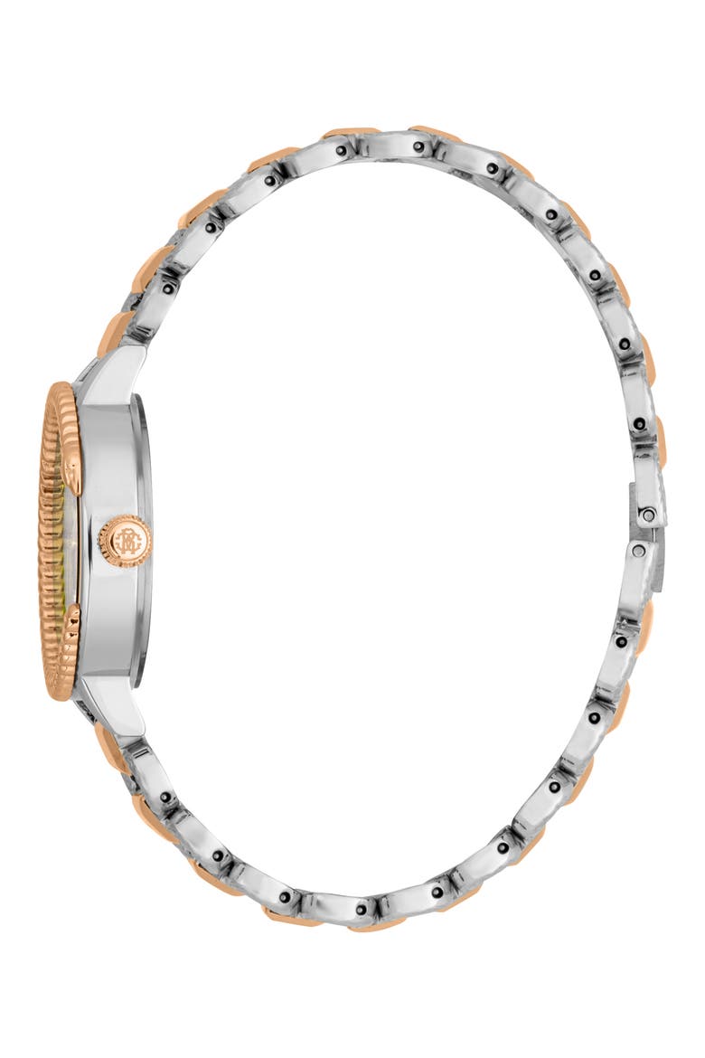 Bracelet Watch, 30mm, Alternate, color, TWO TONE SILVER AND ROSE GOLD