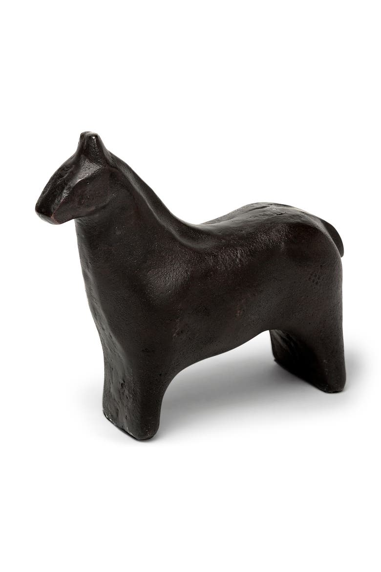 Sphynx II Aluminum Horse Shaped Object, Main, color, Black