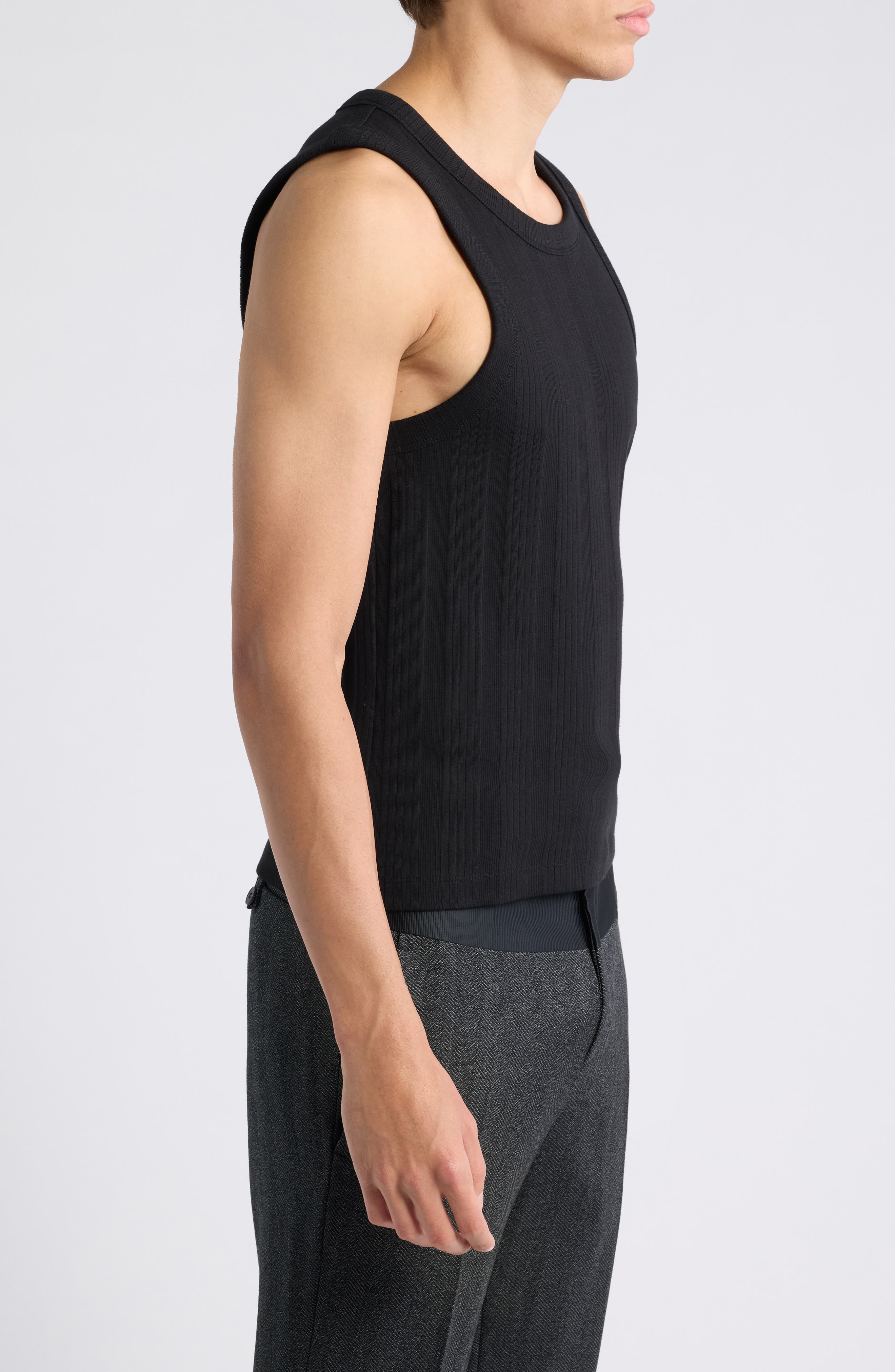 BOSS Dapito Stretch Cotton Tank (Men) | Nordstrom