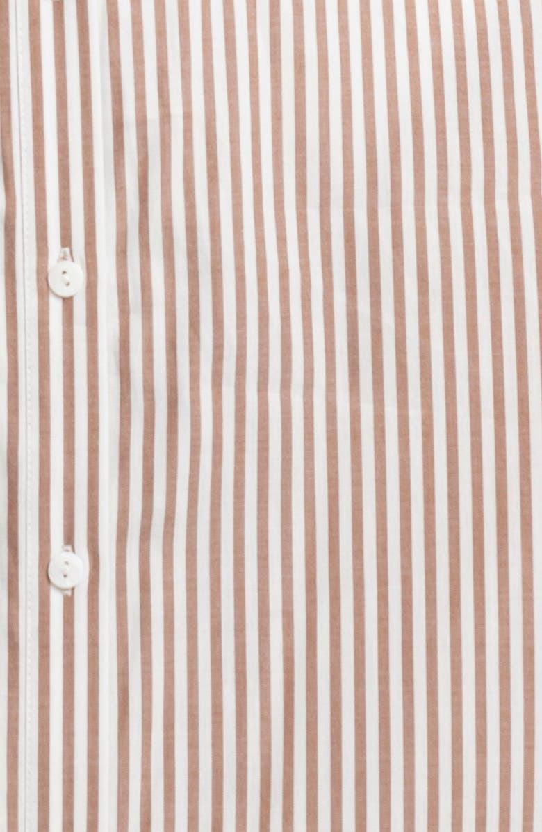 Seraphine Stripe Long Sleeve Maternity/Nursing Shirtdress, Alternate, color,