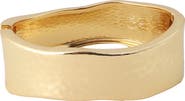 Panacea Hammered Hinge Bangle