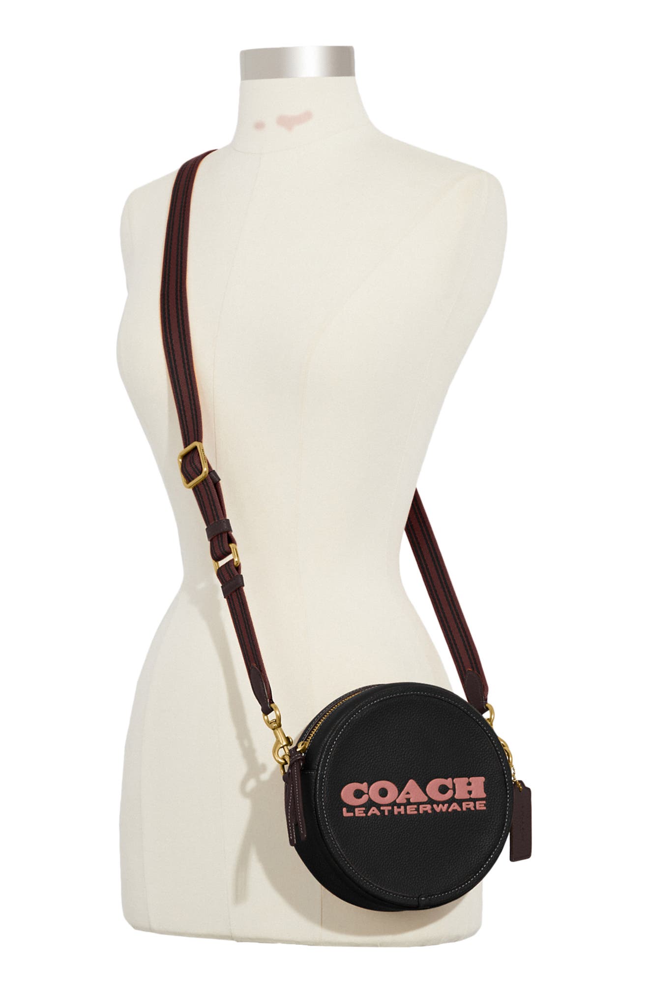 COACH Leather Crossbody Bag, Alternate, color, 