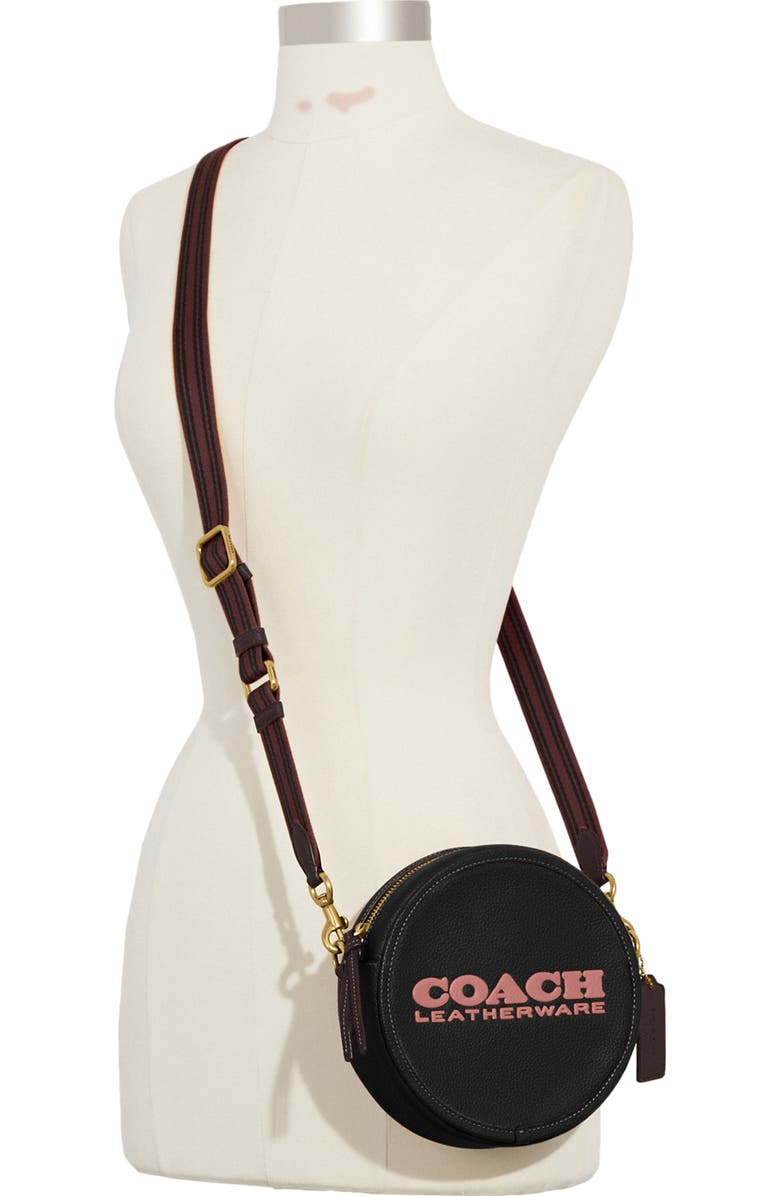 COACH Leather Crossbody Bag, Alternate, color,