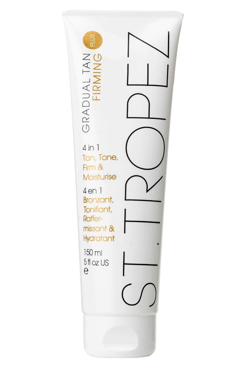 Gradual Tan Plus Firming Four-in-One Tan, Tone, Firm & Moisturize, Main, color, NO COLOR