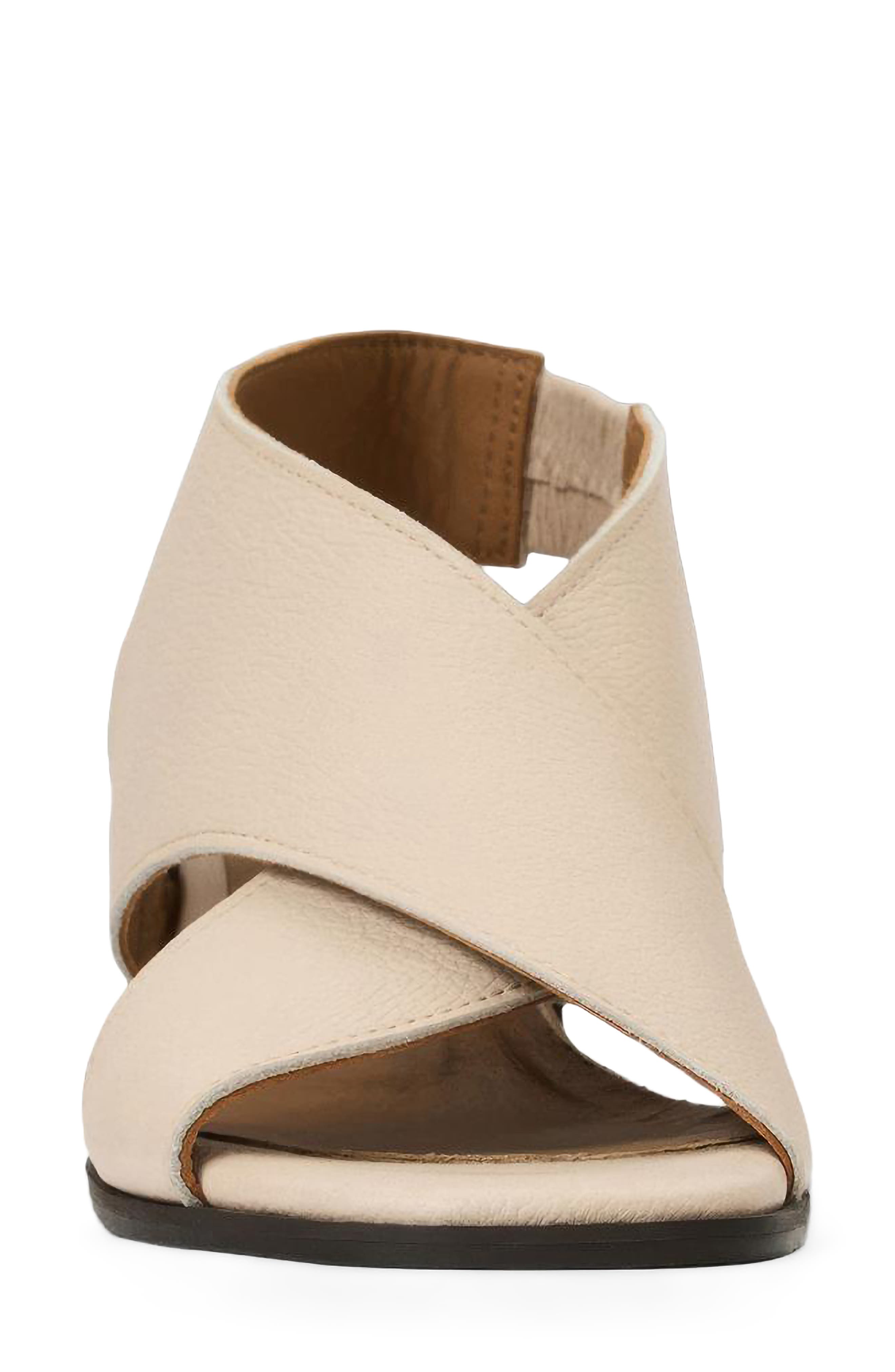 Aquatalia Dovera Weatherproof Slingback Sandal, Alternate, color, Sand Pebble Leather