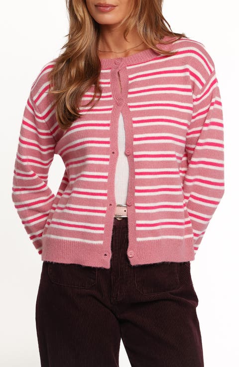 Brynn Striped Cardigan