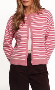 Petal & Pup Brynn Striped Cardigan