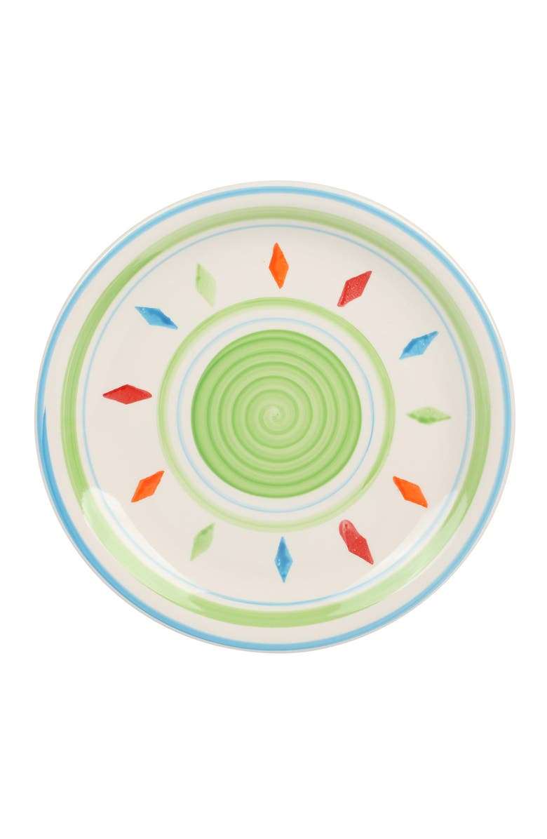 Gibson Home Heidy 12 Piece Durastone Dinnerware Set, Alternate, color, White