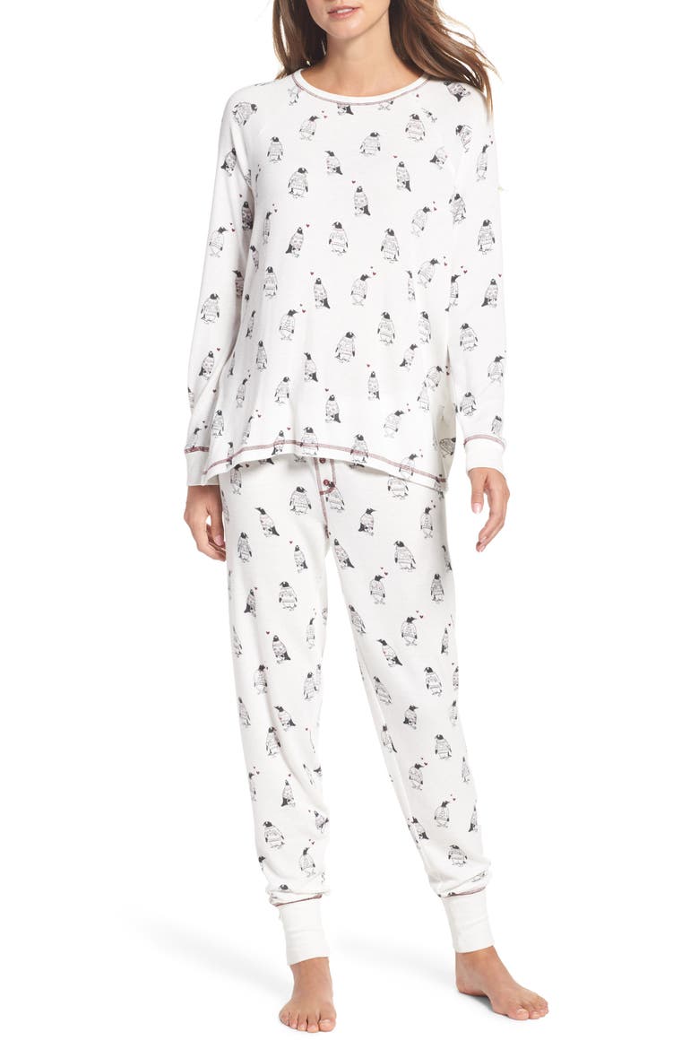 Peachy Pajamas, Main, color, ECRU