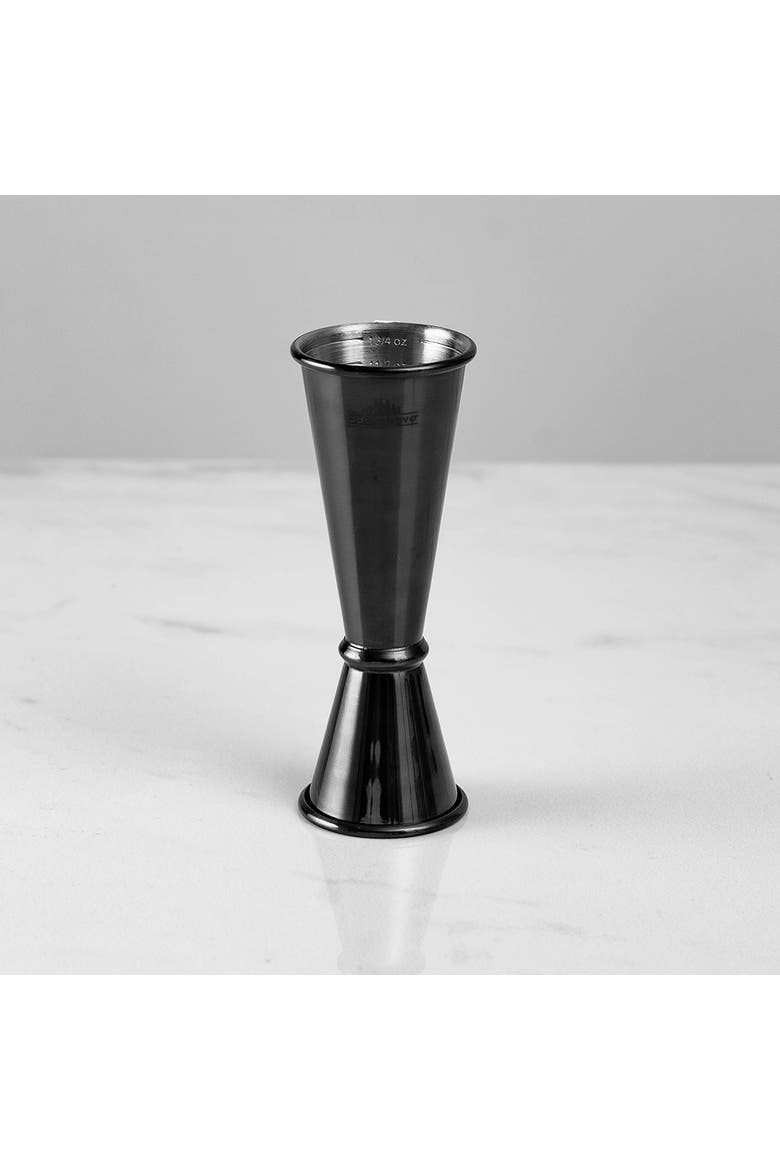 Black Japanese Cocktail Jigger, Alternate, color, Black