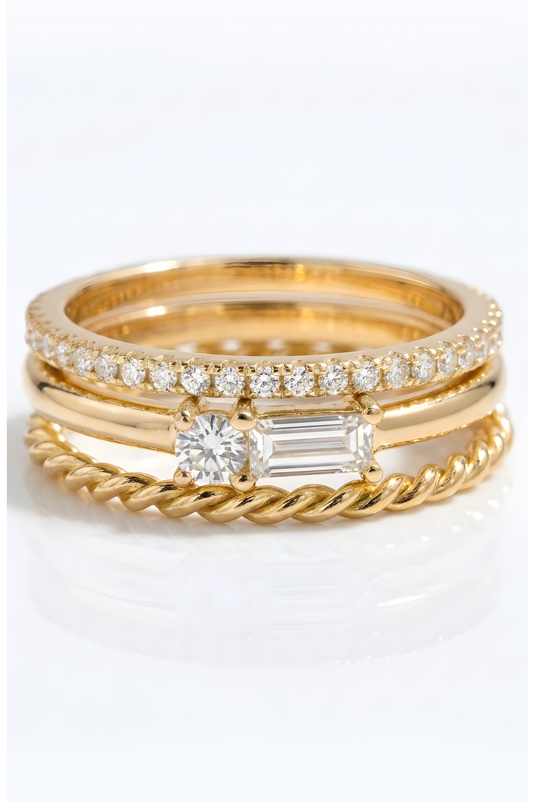 Classic Ring Stack, Main, color, Gold