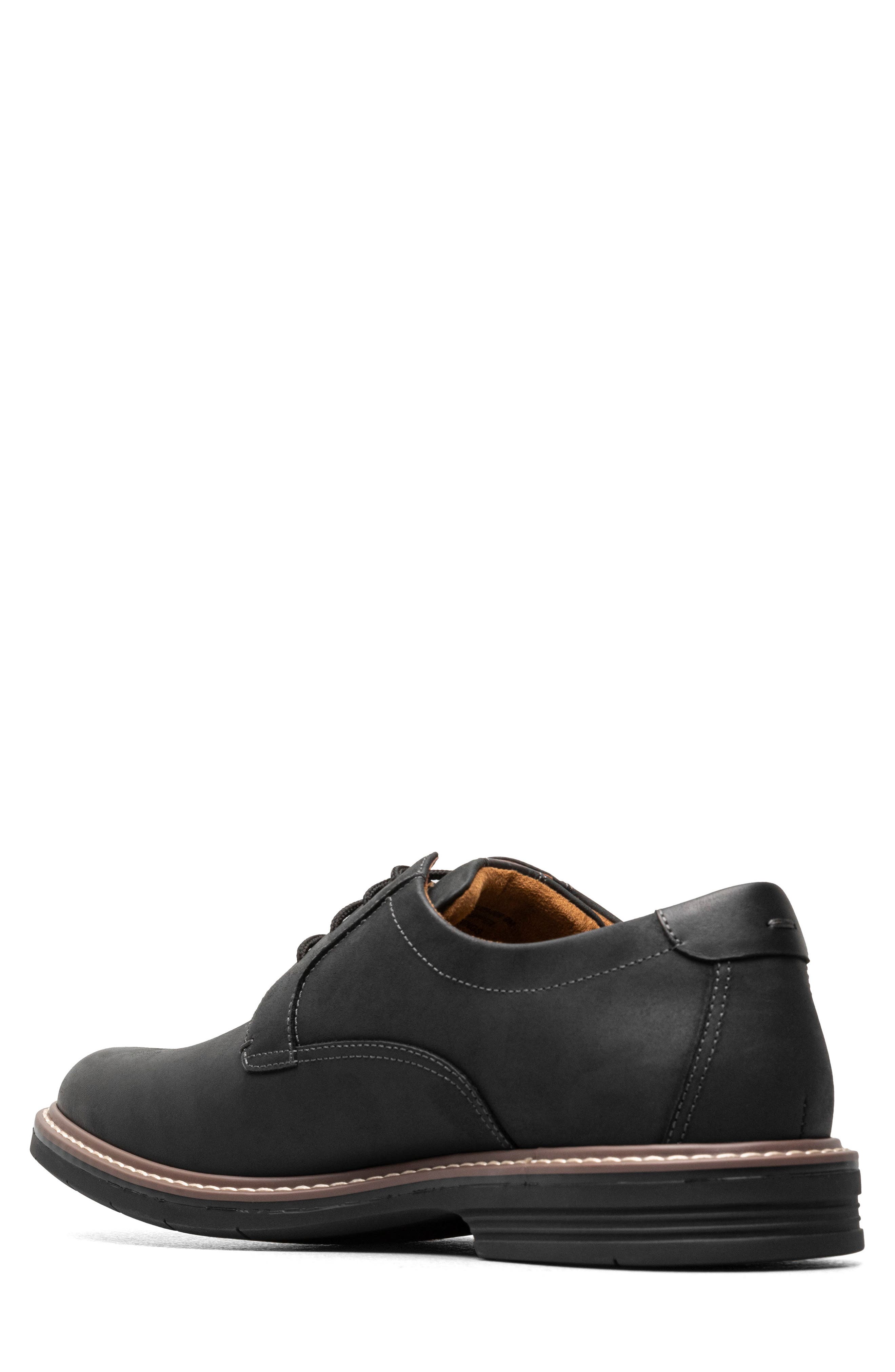Florsheim Norfolk Plain Toe Derby, Alternate, color, Black Ch