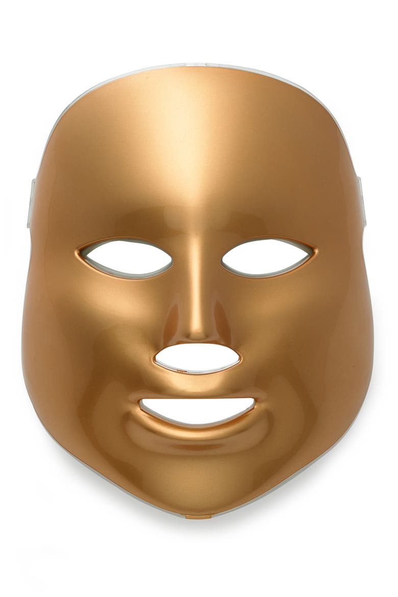 Light-Therapy Golden Facial Treatment Device, Main, color, NO COLOR