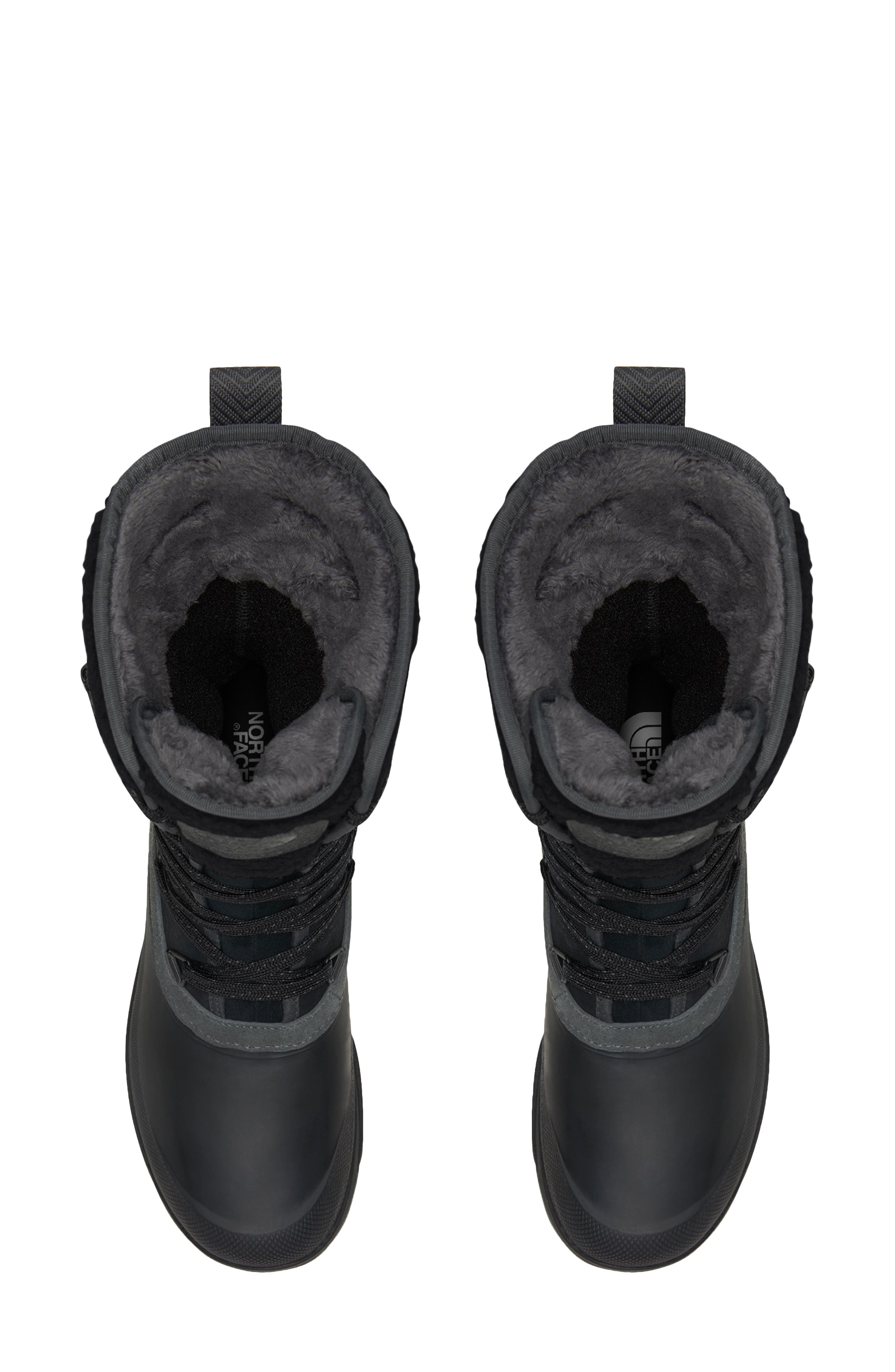 The North Face Shellista V Mid Waterproof Insulated Boot, Alternate, color, Black/ Asphalt Grey