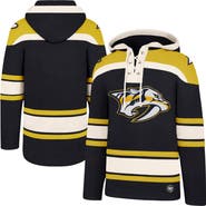 '47 Men's '47  Black Nashville Predators Superior Lacer Hoodie