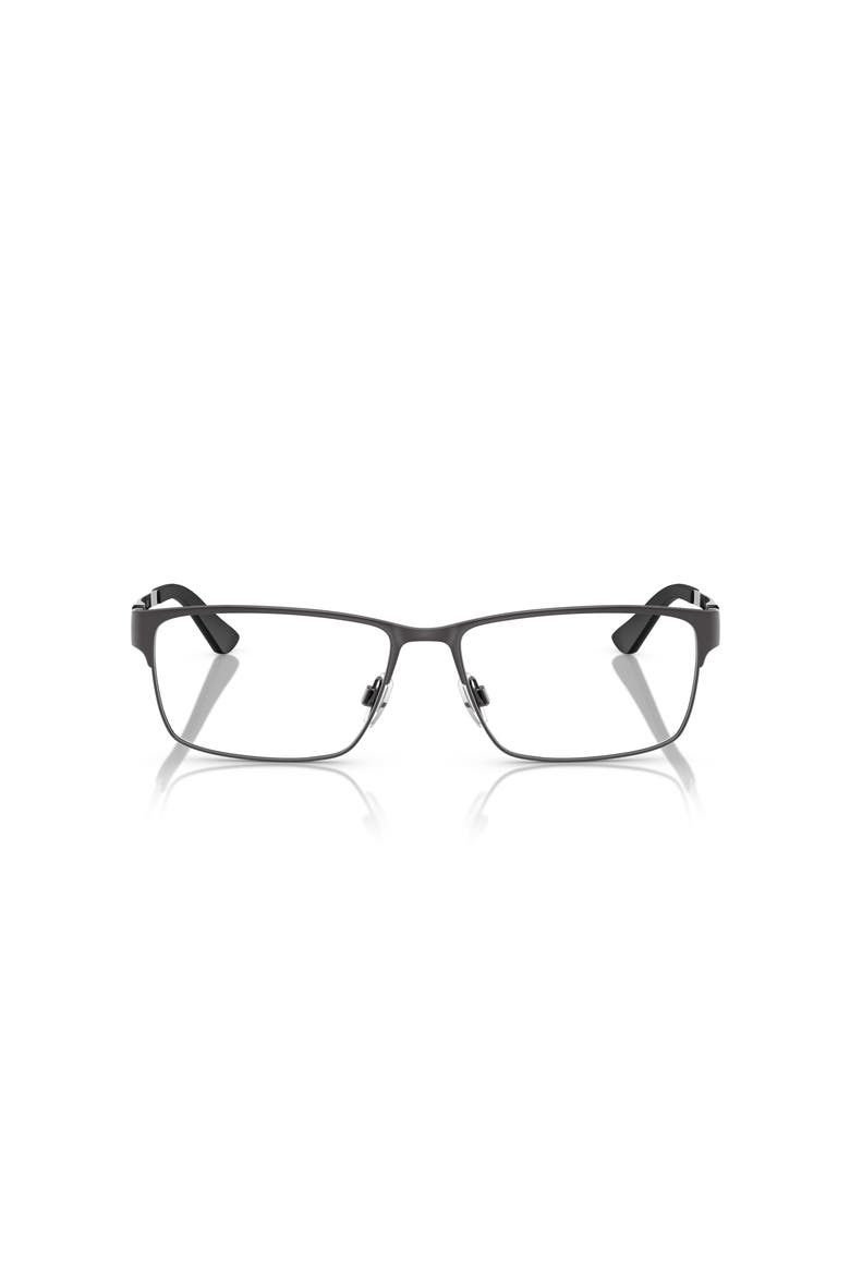 56mm Rectangle optical glasses, Alternate, color, Grey