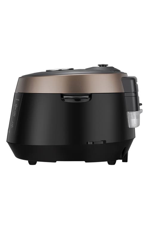 Cuckoo 6-cup Heating Pressure Rice Cooker In Black
