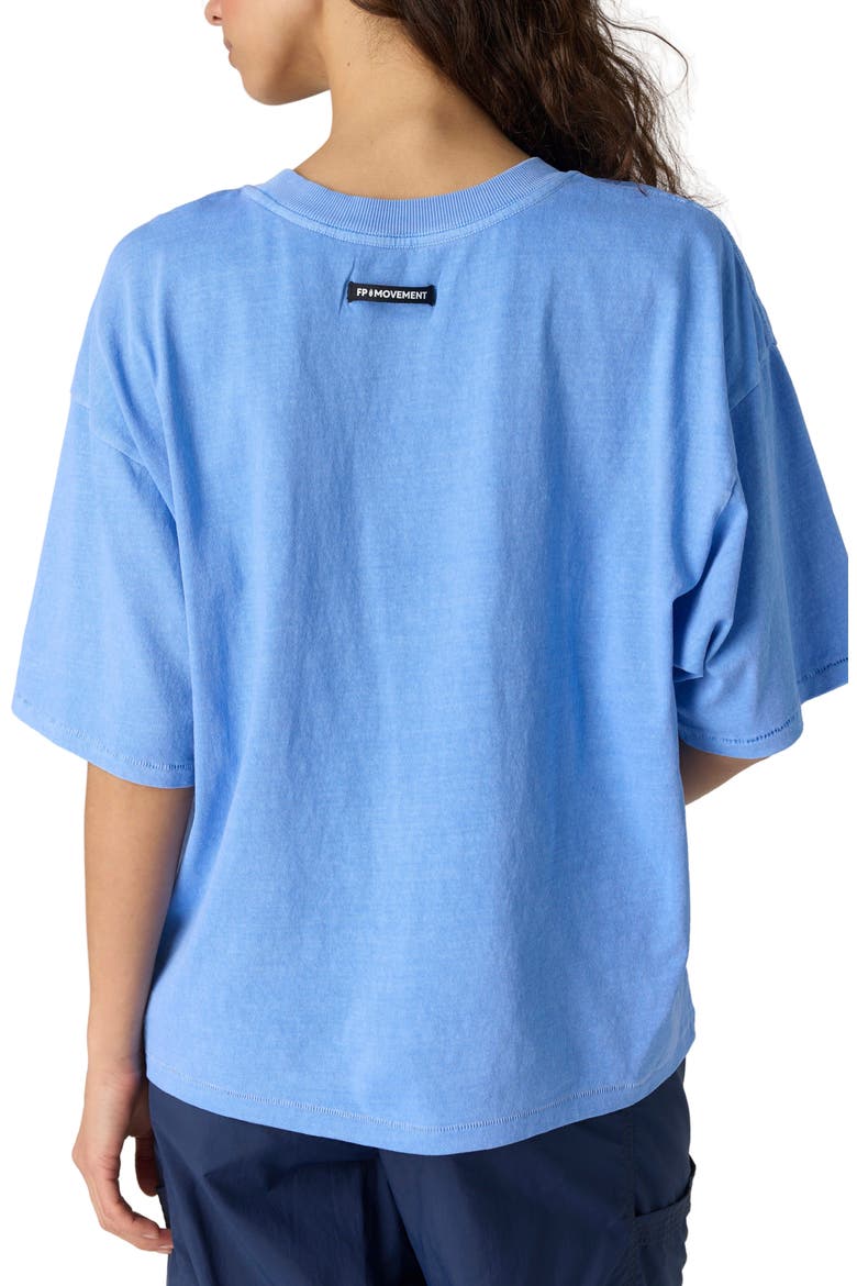 FP Movement Tackle Cotton T-Shirt, Alternate, color, BLUE HARBOR