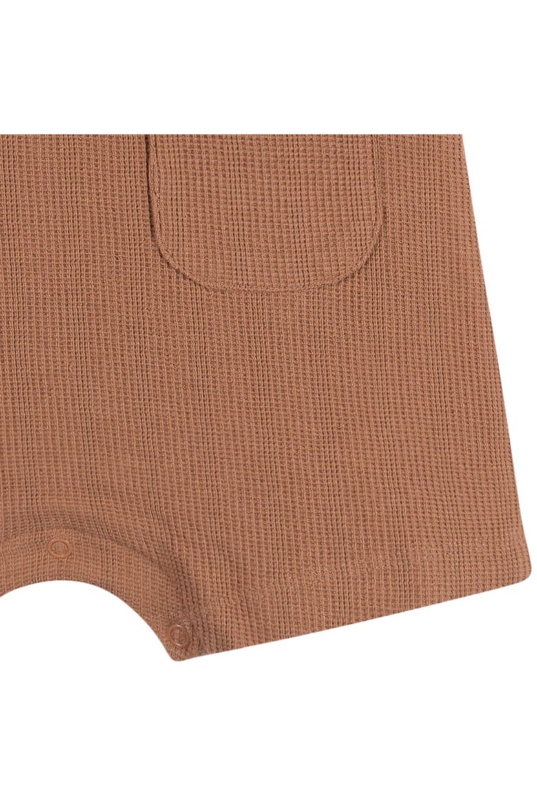Henley Romper, Alternate, color, Mocha Mousse